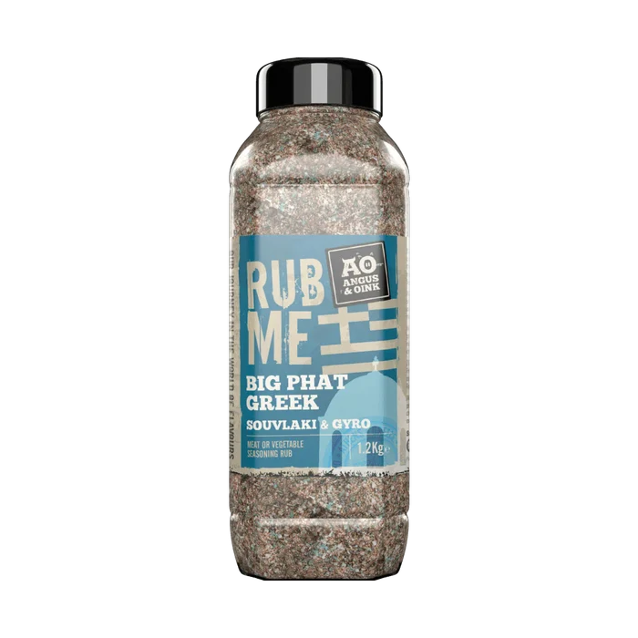 1.2kg Big Phat Greek Souvlaki & Gyro Seasoning Rub - BBQ Land