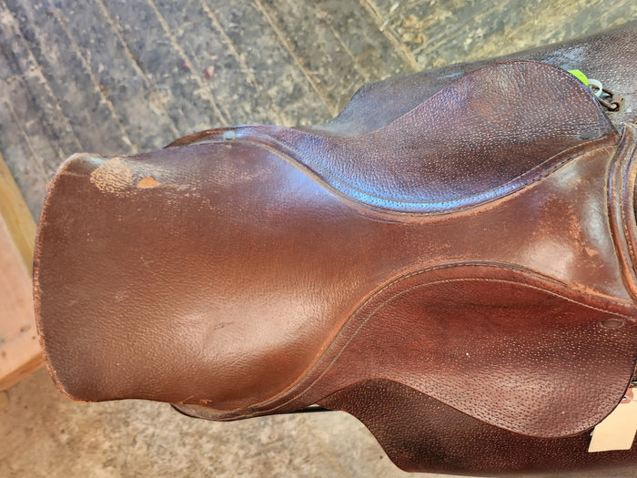 17.5" San Martin Close Contact English Saddle