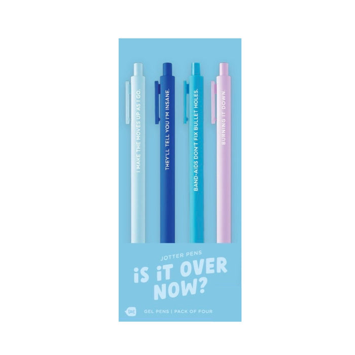 1989 / IS IT OVER NOW Swiftie Jotter Pen Set - bubblegum market