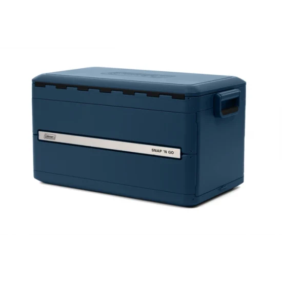 55qt Snap N Go Blue Sapphire Collapsible Cooler Box