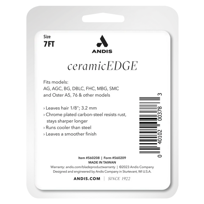 #7FT CeramicEdge Detachable Blade by Andis