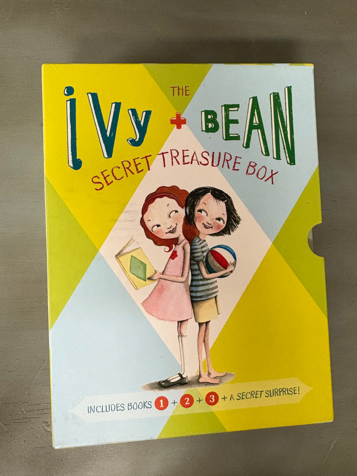Ivy & Bean's Secret Treasure Box Books 1 & 2