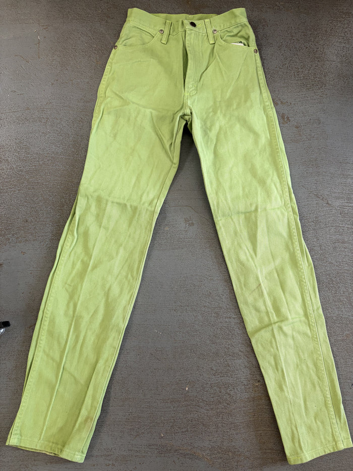 Wrangler Cowboy Cut Jeans-Women’s 5x34 Lime Green