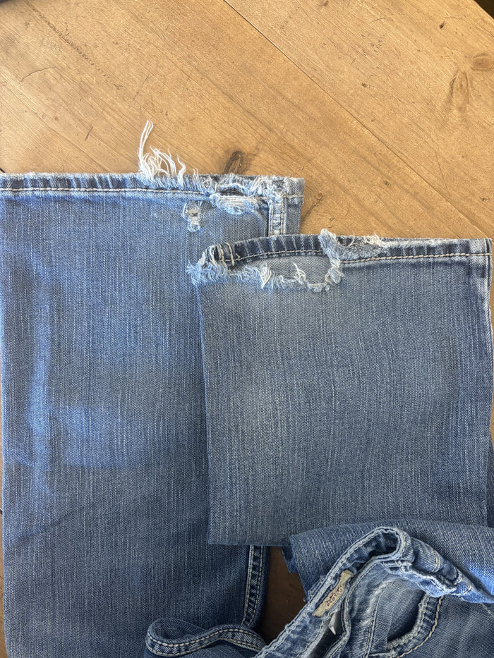 Women's Silver Alex Jeans