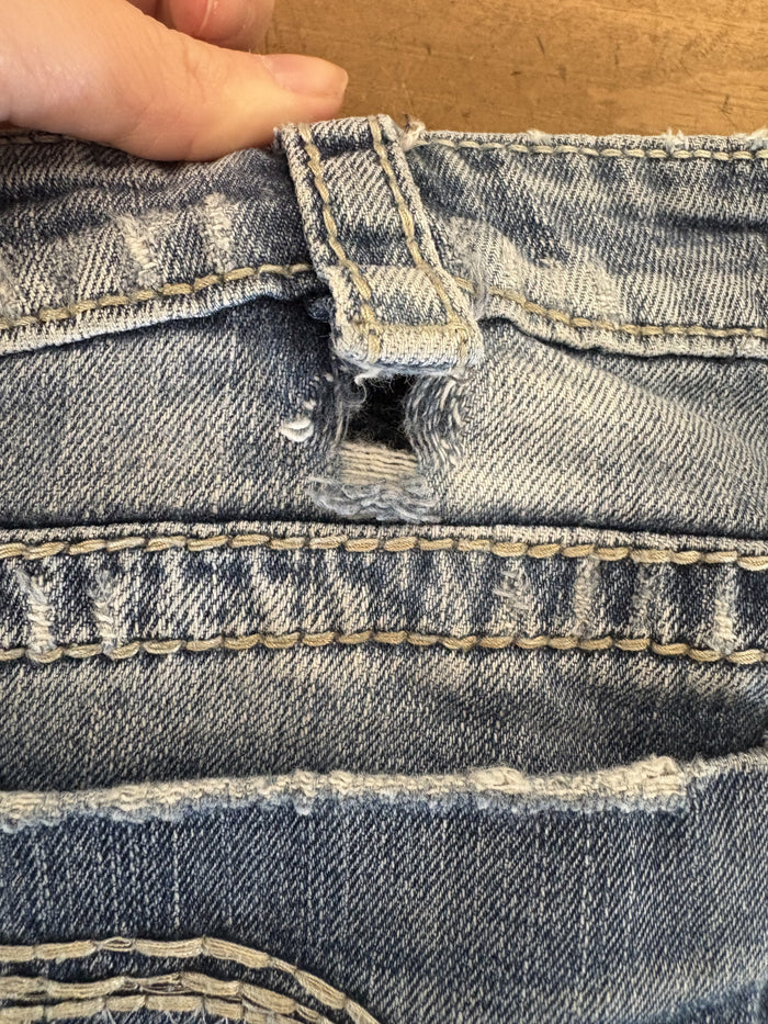 Women's Silver Alex Jeans