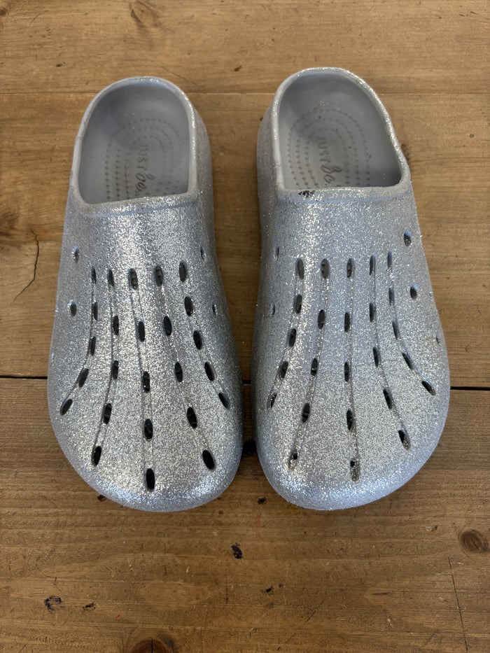 Just Be Glitter Clogs