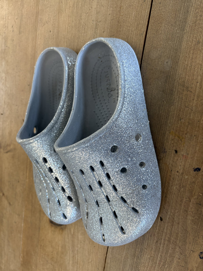 Just Be Glitter Clogs