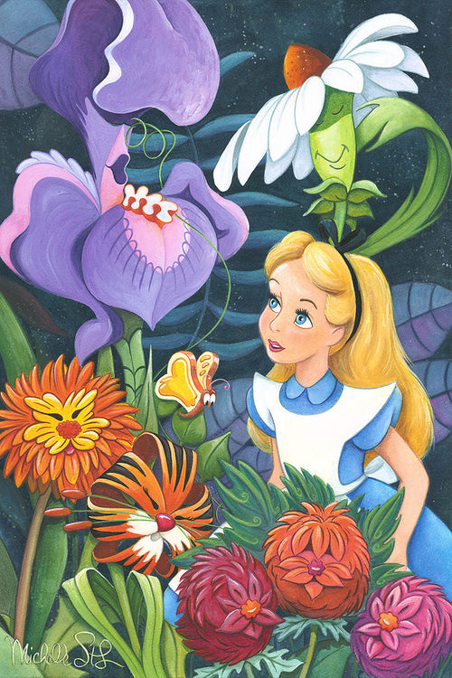 "A Conversation with Flowers" by Michelle St.Laurent