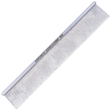 Aaronco 9"" Medium Honeycomb","Long fine-tooth grooming comb"