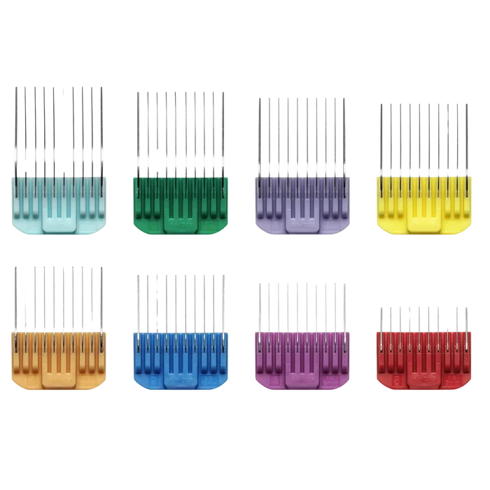 Adjustable Blade 8 Piece Comb Set by Andis