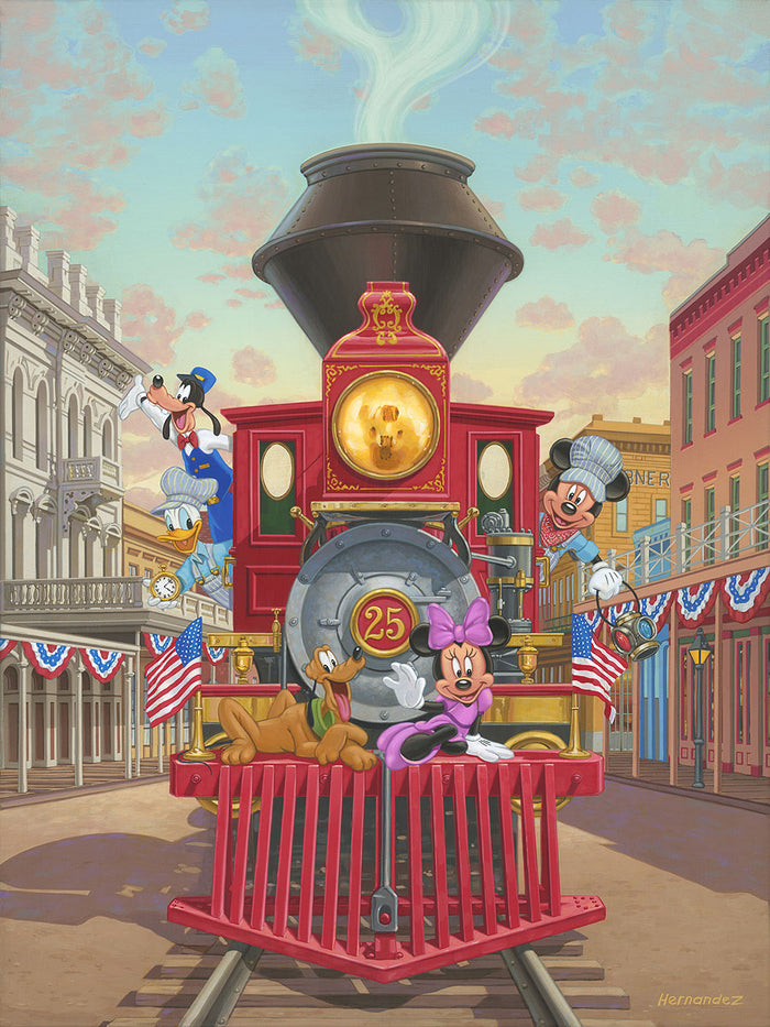 "All Aboard Engine 25" by Manuel Hernandez