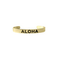 Aloha Bangle, Gold