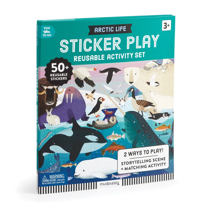 Arctic Life Sticker Play Reusable Activity Set - bubblegum market