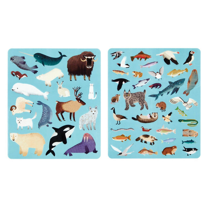 Arctic Life Sticker Play Reusable Activity Set - bubblegum market