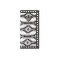 Ariat Youth Rodeo Style Wallet Diamond Lacing Southwestern Fabric Black