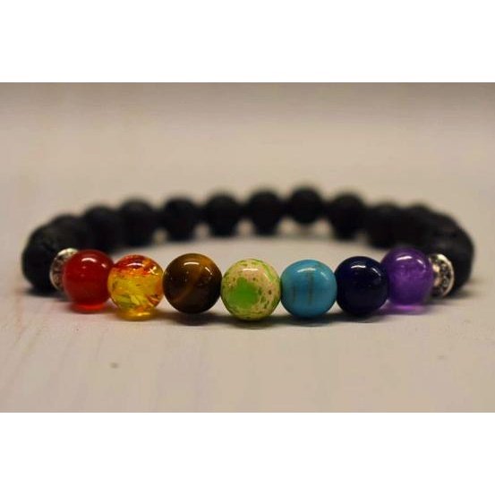 Aromatherapy Chakra Bracelet