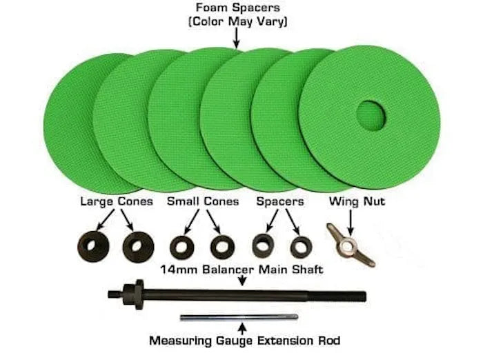 Atlas Standard Motorcycle Adapter Kit Parts Breakdown