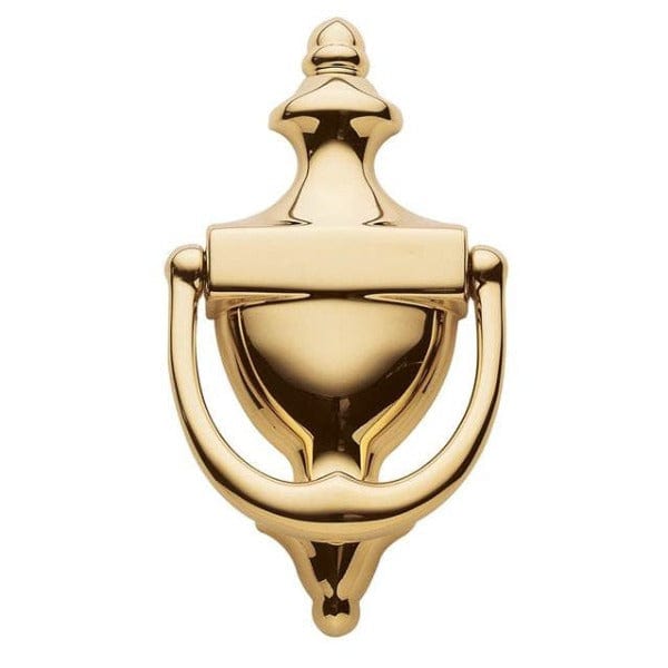 Baldwin 0102 Colonial Knocker in Polished Brass