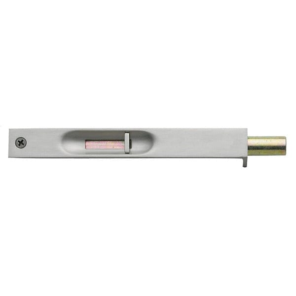 Baldwin 0626 6" Flush Bolt in Satin Nickel