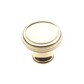 Baldwin 4456 Severin Fayerman Cabinet Knob in Polished Brass