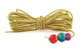 BEADING THREAD - ELASTIC - GOLD 30 YARDS