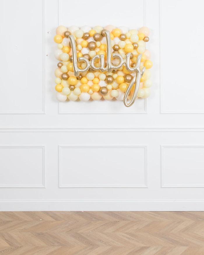 Bee Theme - BABY Balloon Backdrop Board - 30inx40in