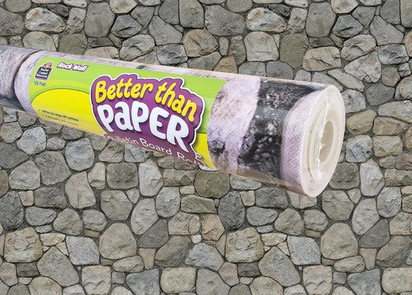 BETTER BACKING PAPER: 48"X12' ROCK WALL