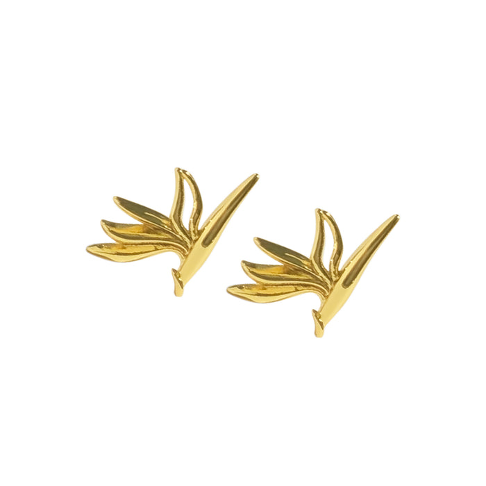 Bird of Paradise Stud Earrings