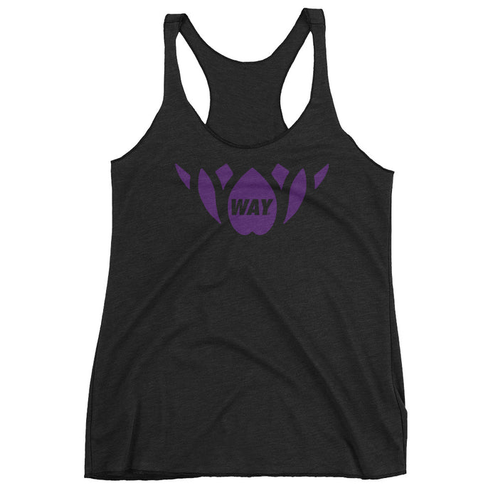Black + Purple Lotus Team Tank