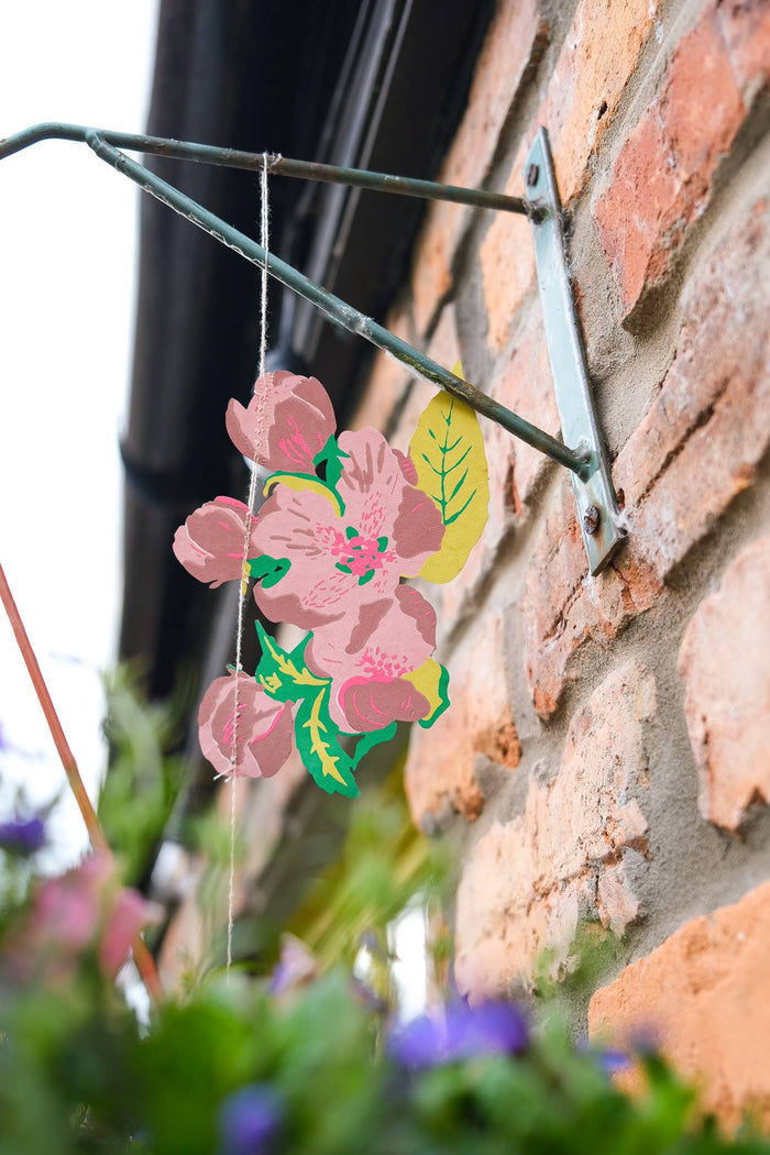 Blossom Sewn Garland - bubblegum market