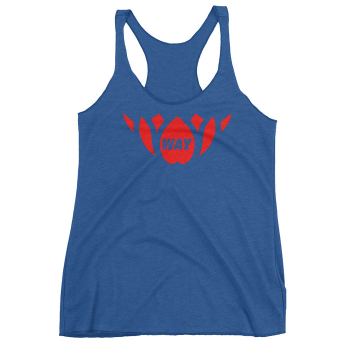 Blue + Red Lotus Team Tank