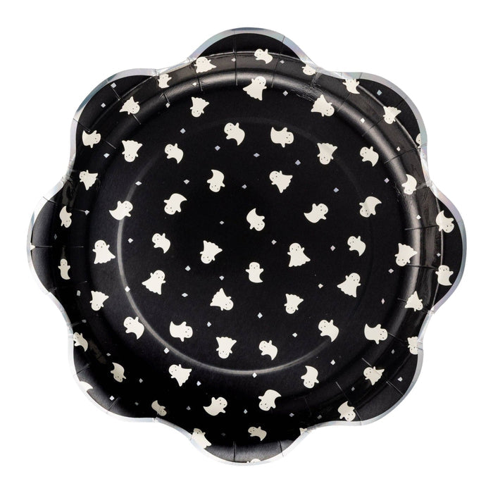 Boo Ghost Scatter Paper Plates 10" - bubblegum market