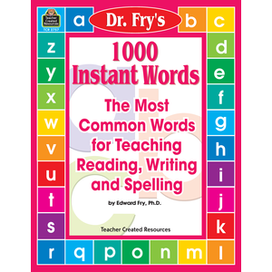 BOOK: 1000 INSTSANT WORDS BY DR. FRY - Creative Kids