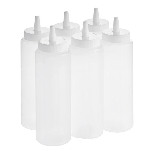 BOTTLE, SQUEEZE: 8 OZ - 6 PACK - Creative Kids