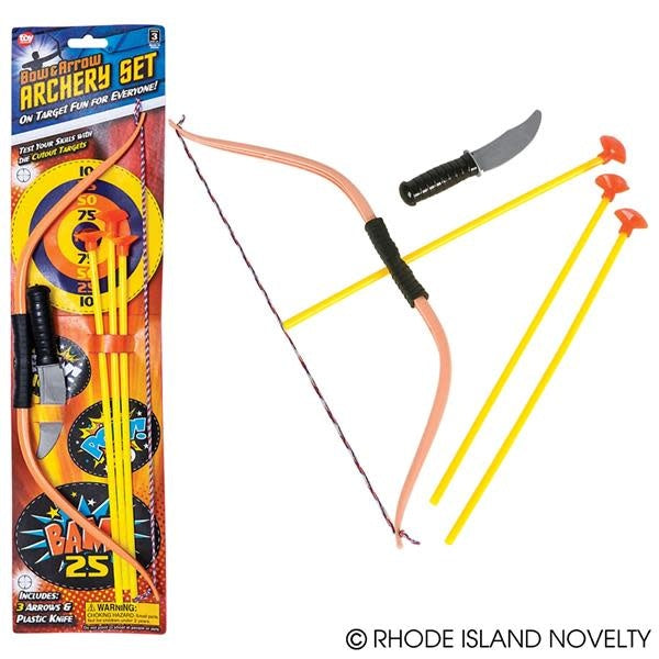 BOW & ARROW  15" 12PCS - Creative Kids