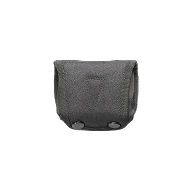 Breeders Alert Protective Transmitter Pouch,"Black pouch with flap and two snap buttons"