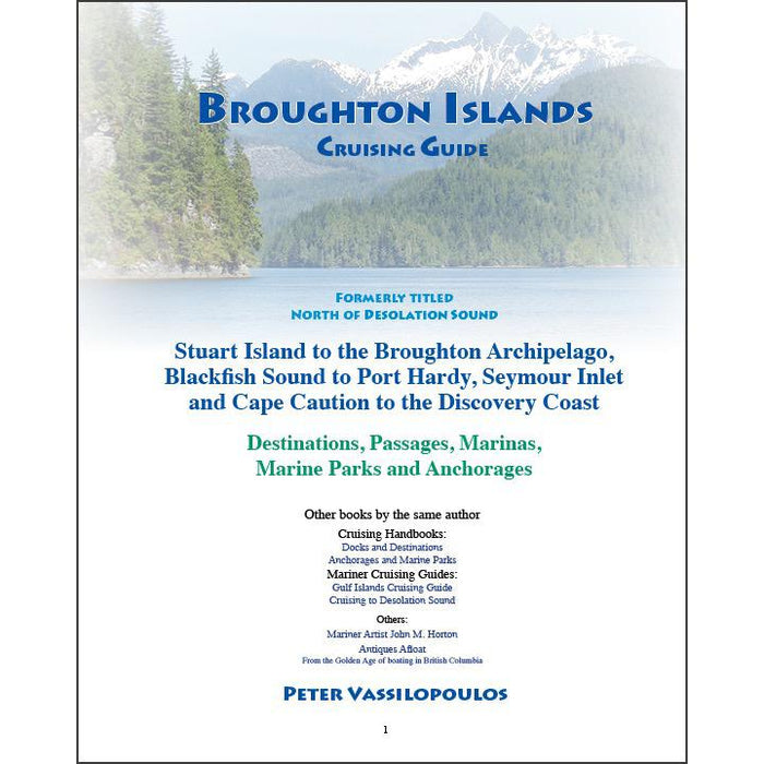Broughton Islands Cruising Guide