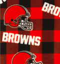 Browns Buffalo Plaid Fleece Fabric