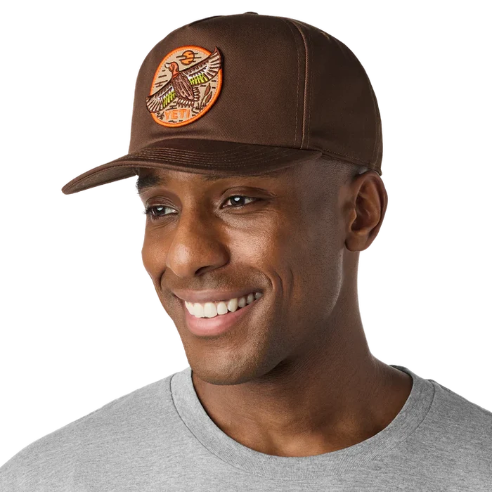 Built for the Wild Duck Flat Brim Hat - Dark Brown