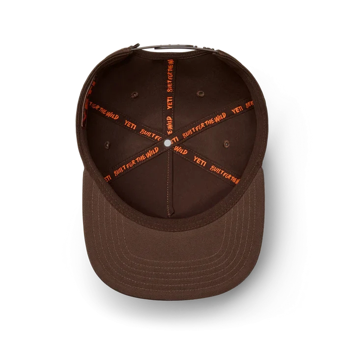 Built for the Wild Duck Flat Brim Hat - Dark Brown