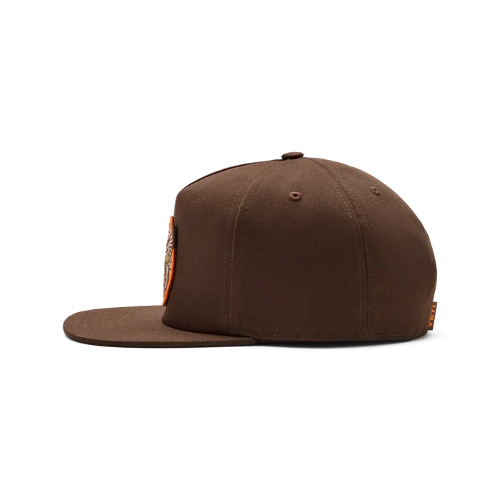 Built for the Wild Duck Flat Brim Hat - Dark Brown