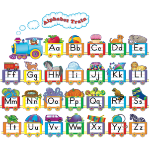BULLETIN BOARD SET: ALPHABET TRAIN - Creative Kids