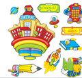 BULLETIN BOARD SET BLAST OFF FOR SCHOOL - Creative Kids