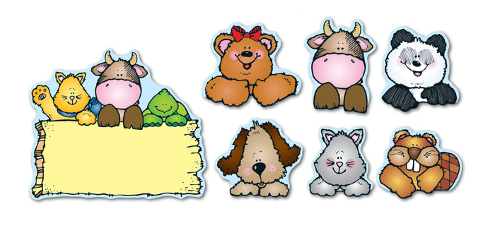 BULLETIN BOARD SET PEEK OVERS