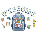 BULLETIN BOARD SET: S'COOL ERA WELCOME - Creative Kids