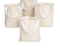 CANVAS TOTE BAG  8.75" 12PCS - Creative Kids