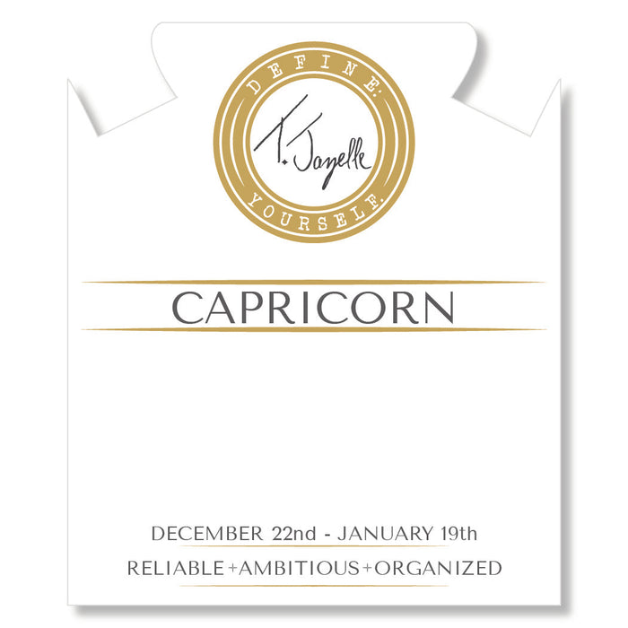 Capricorn Gold Vermeil Zodiac Necklace