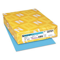 CARDSTOCK ASTROBRIGHT: 65LB 8½''x11''  LUNAR BLUE  250 Sheets - Creative Kids