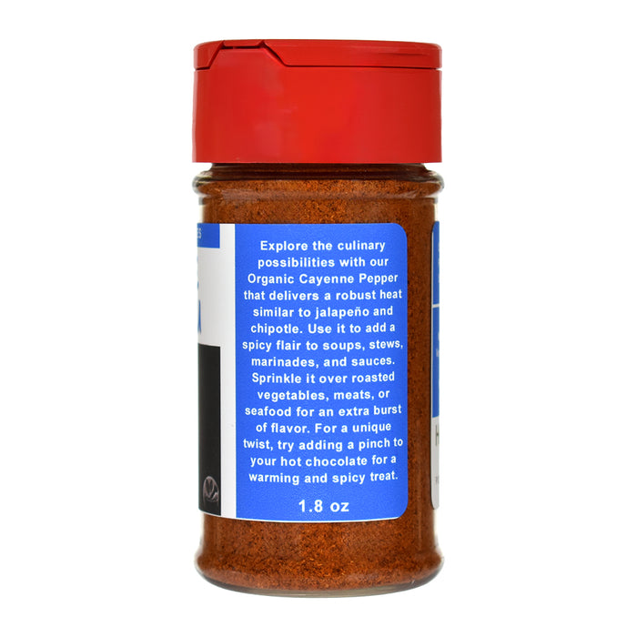 Organic Cayenne Pepper 35,000 HU - Right