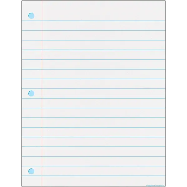 CHARTLET: DRY ERASE NOTEBOOK PAGE 17"X22" - Creative Kids